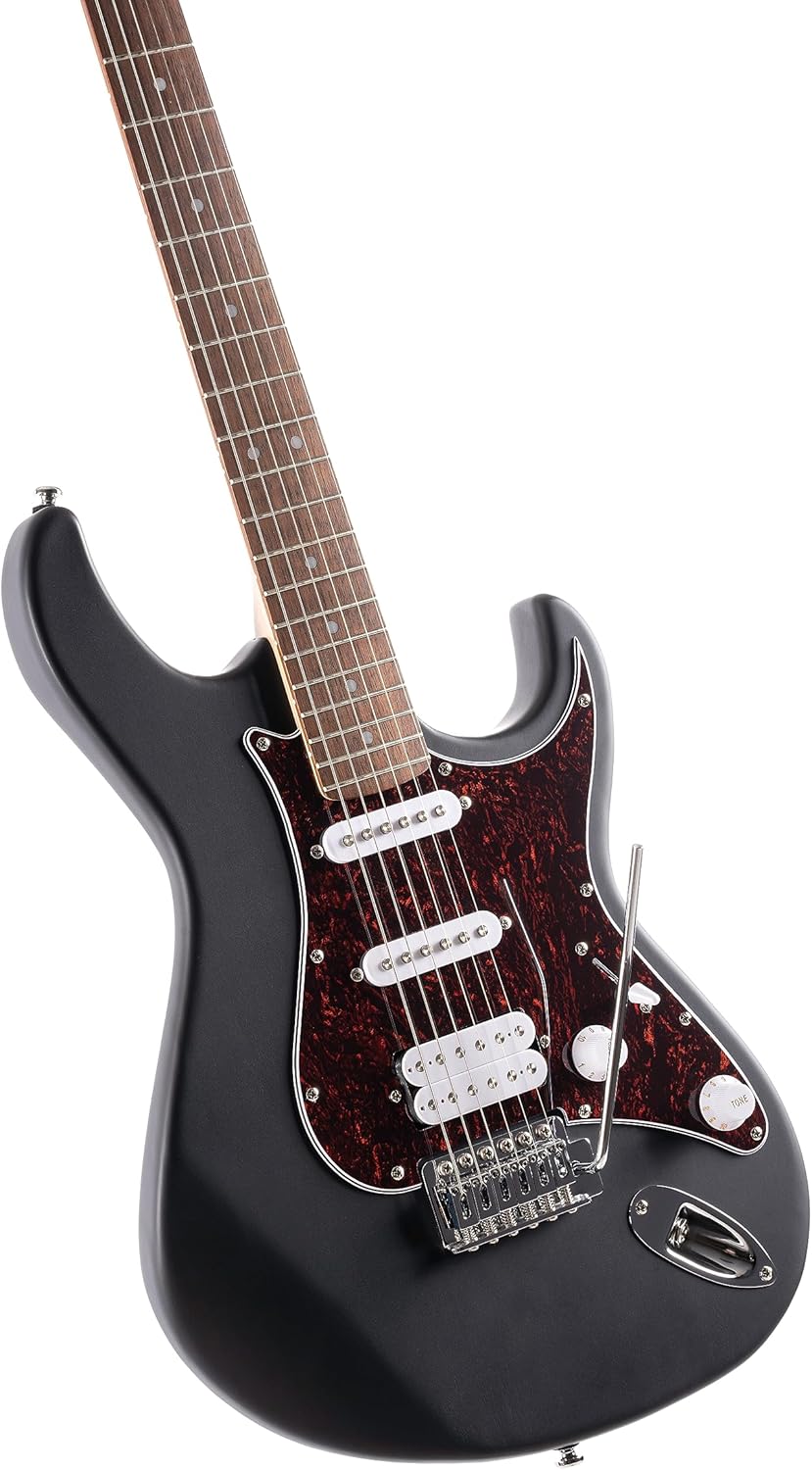 Cort G Series 110 Electric Guitar, Open Pore Black Cherry