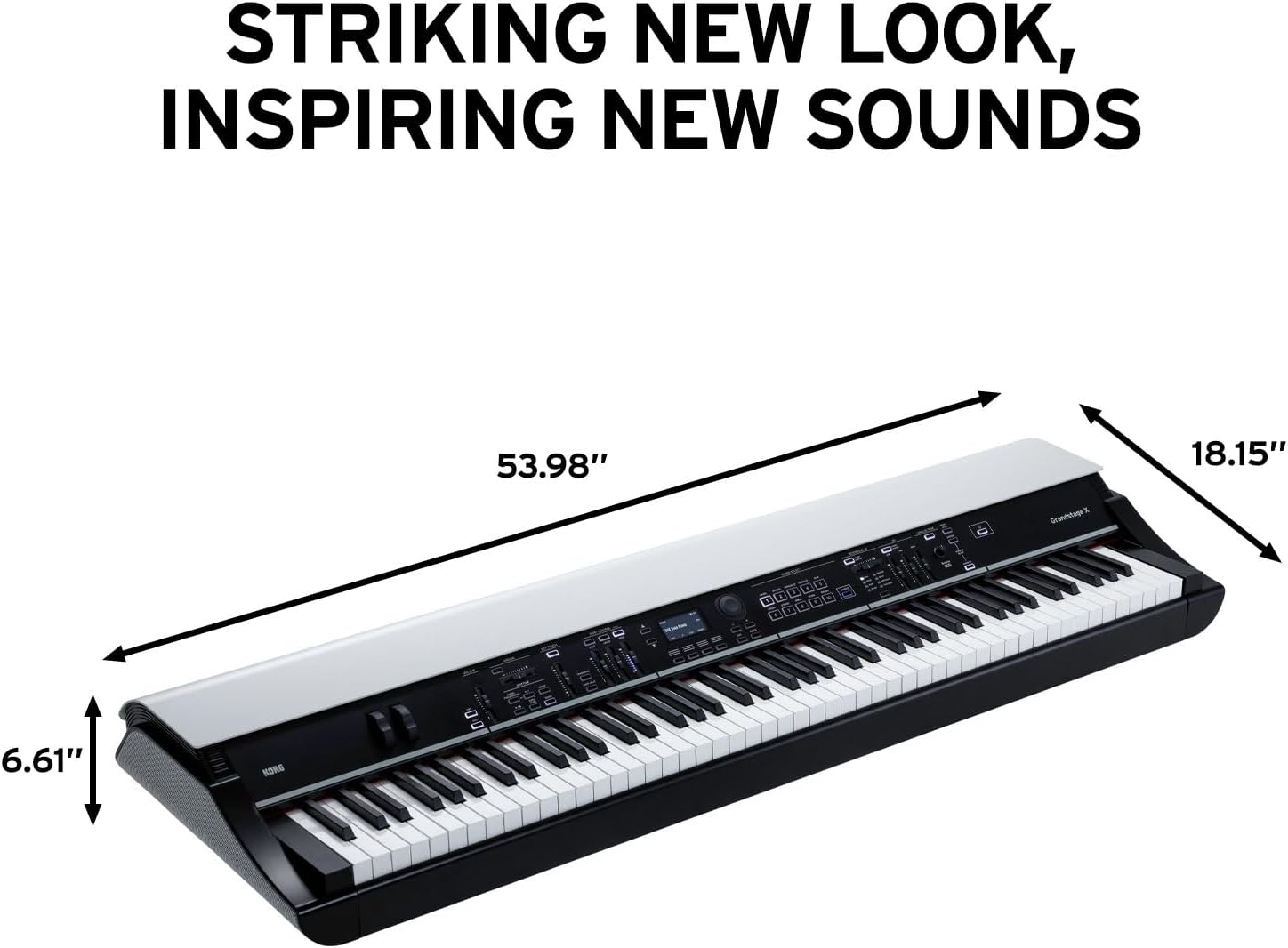 Korg Grandstage X 88-key Digital Piano with Real Weighted Hammer Action