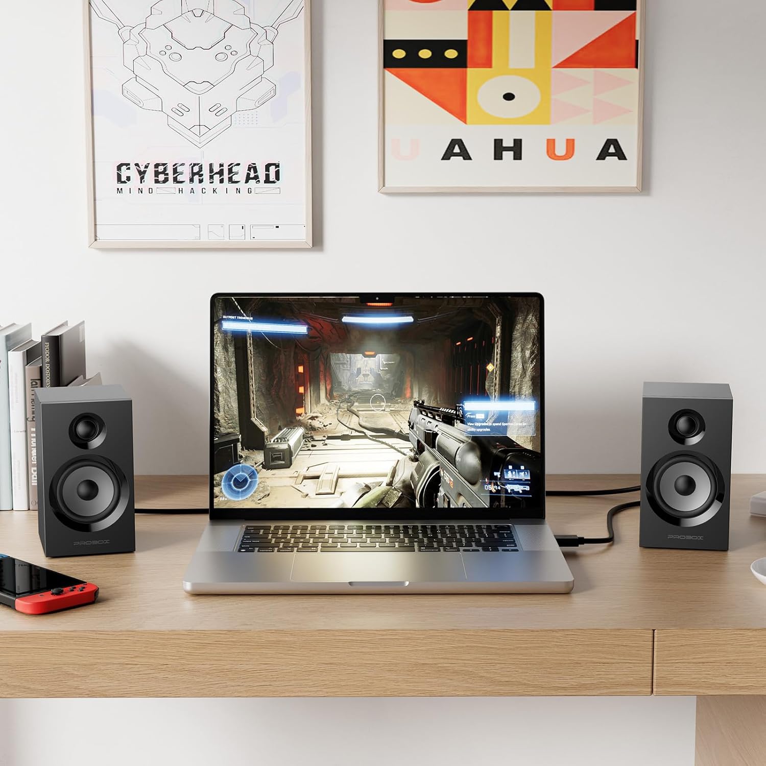 BT16 HiFi Bookshelf Speakers 3.5