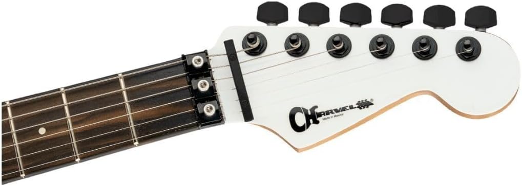 Charvel Pro-Mod Plus SC1 HH FR Electric Guitar - Snow White