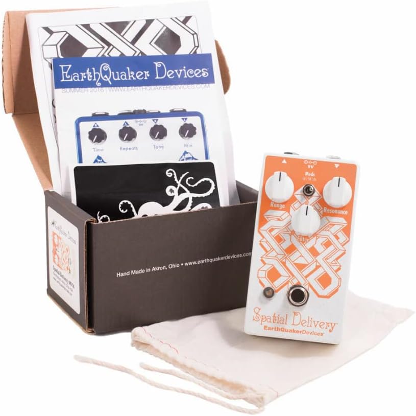 EarthQuaker Devices Spatial Delivery V2 Envelope Filter Guitar Effects Pedal with Sample & Hold