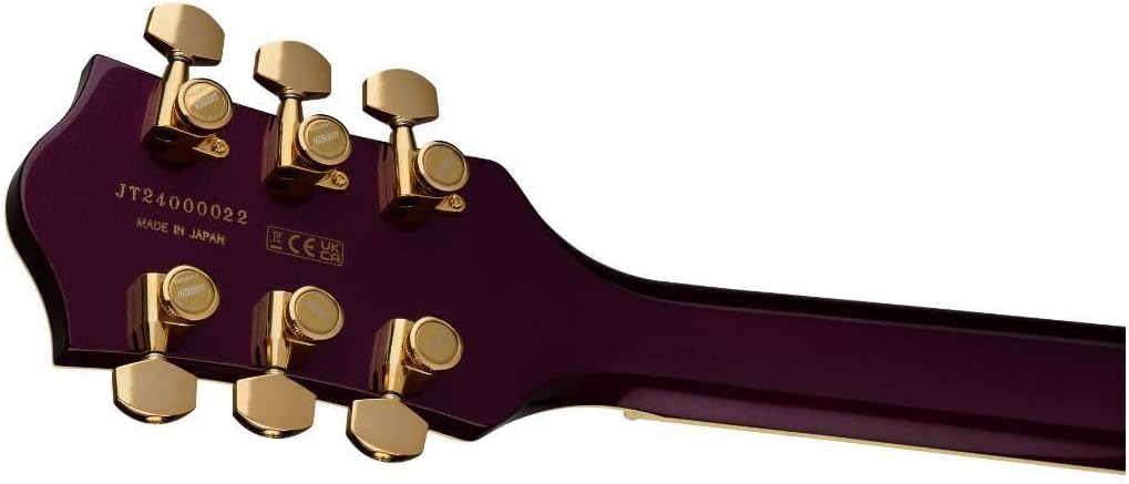 Gretsch Pro Broadkaster Jr. LX Semi-hollow Electric Guitar - Blackberry