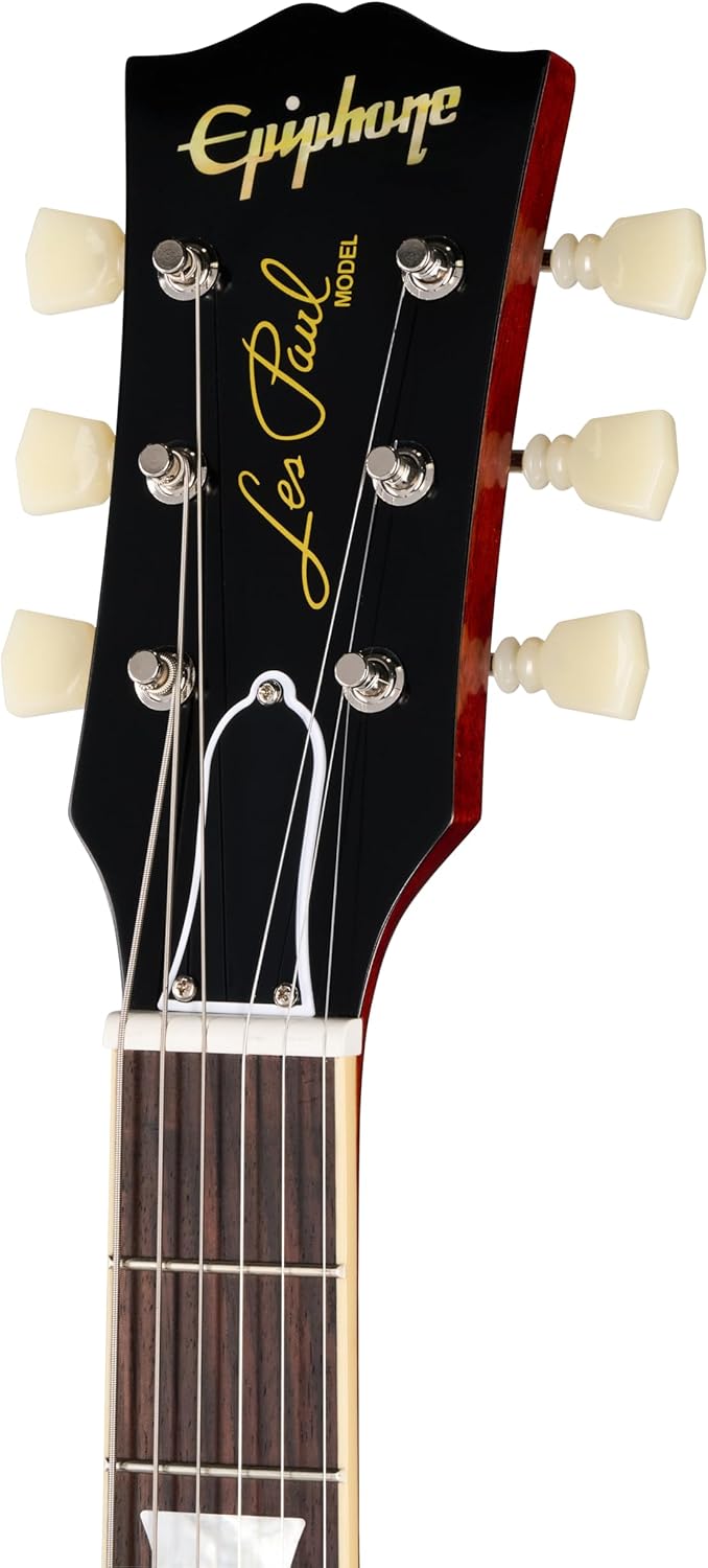 Epiphone Inspired by Gibson Custom 1960 Les Paul Standard Reissue, Washed Cherry Sunburst with Case