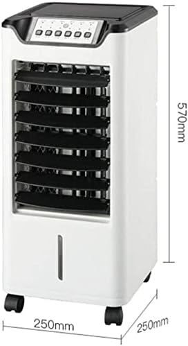 Portable Air Conditioner Cooler Air Conditioner Mobile Without Hose Air Conditioning Cooling Cooling Cooling Mobile Small Air Conditioner, Red