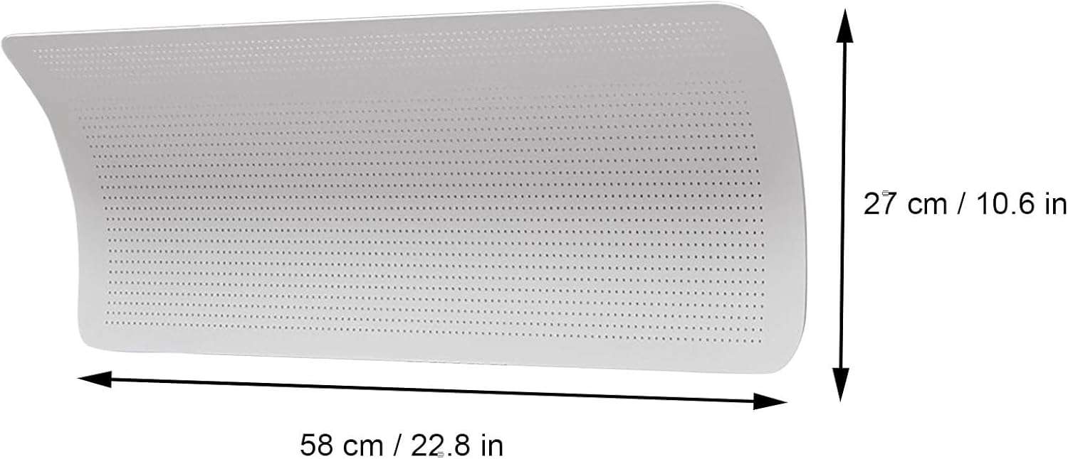 Air Conditioner Wind Deflector, Air Conditioning Baffle of Reverse C Shape Design, Air Deflector for Floor Standing and Cabinet