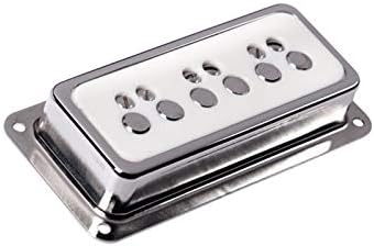 DeArmond 009-9402-049 Dynasonic Nickel/White Electric Guitar Pickup - Bridge