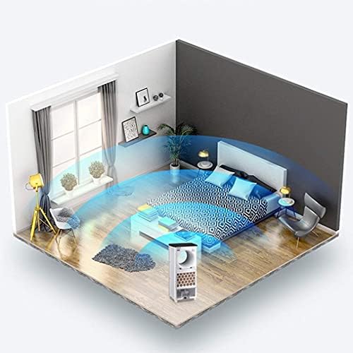 Air Cooler for Home Office Air coolers Evaporative Coolers, Portable Air Conditioner Evaporative Misting With Remote Control Humidifier Fan And Bladeless Noiseless Fan,For Office, Dorm, Room