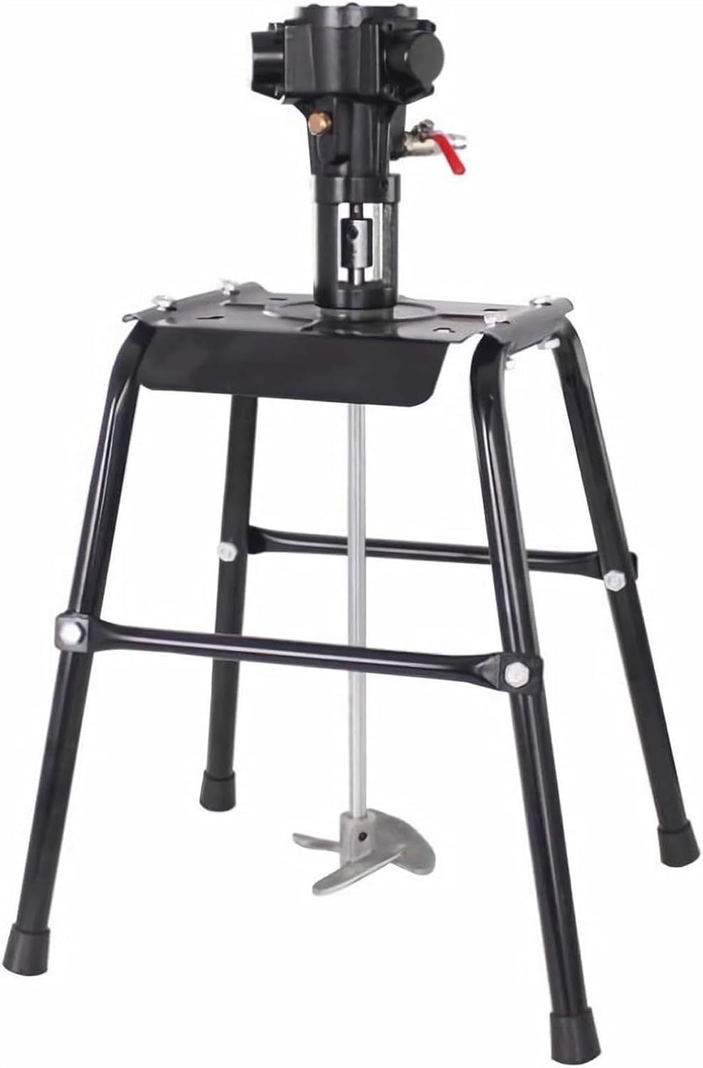 Pneumatic Paint Mixer Machine, 5 Gallon Platform Type Stirring Machine, Stainless Steel Air Mixer Machine, for Paint Coating Materials Viscous Liquid Ink Mix Tool