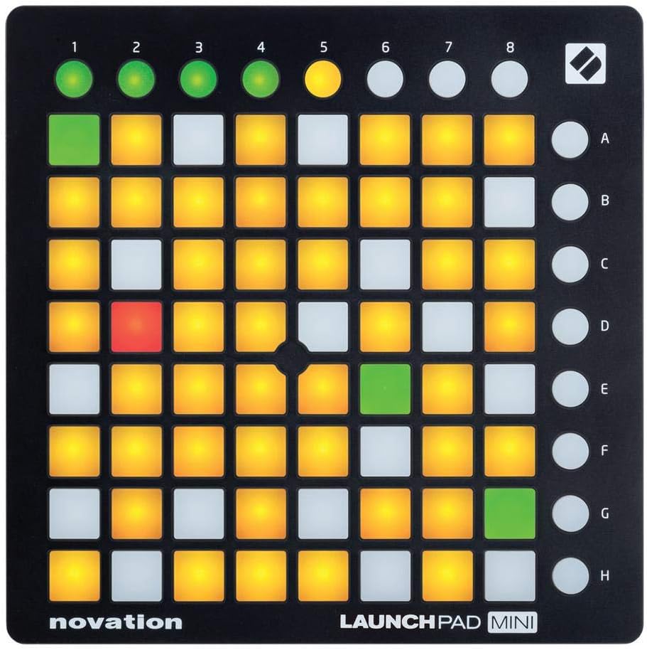 Novation MK2 Launchpad Mini Compact USB Grid Controller for Ableton Live