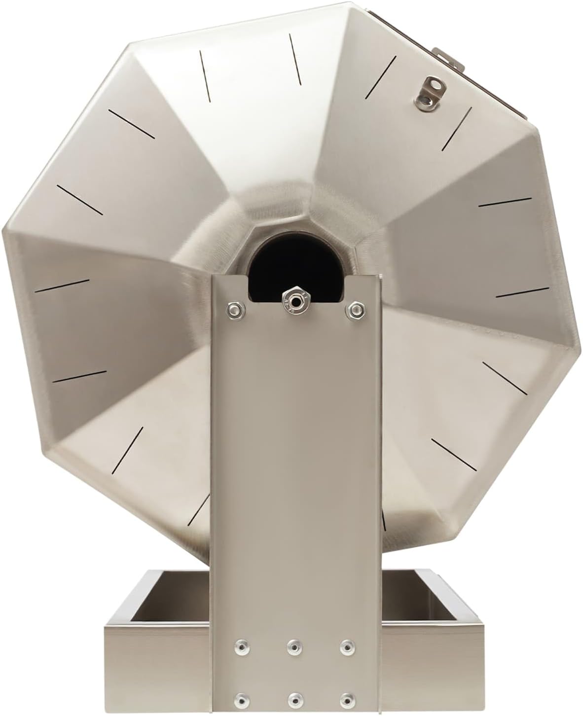 Coffee Bean Roaster with Speed Controller, 14.5L Gas Burner Drum Type Coffee Roaster Machine, Stainless Steel Automatic Rotary Roasting Machine for Commercial and Home Use