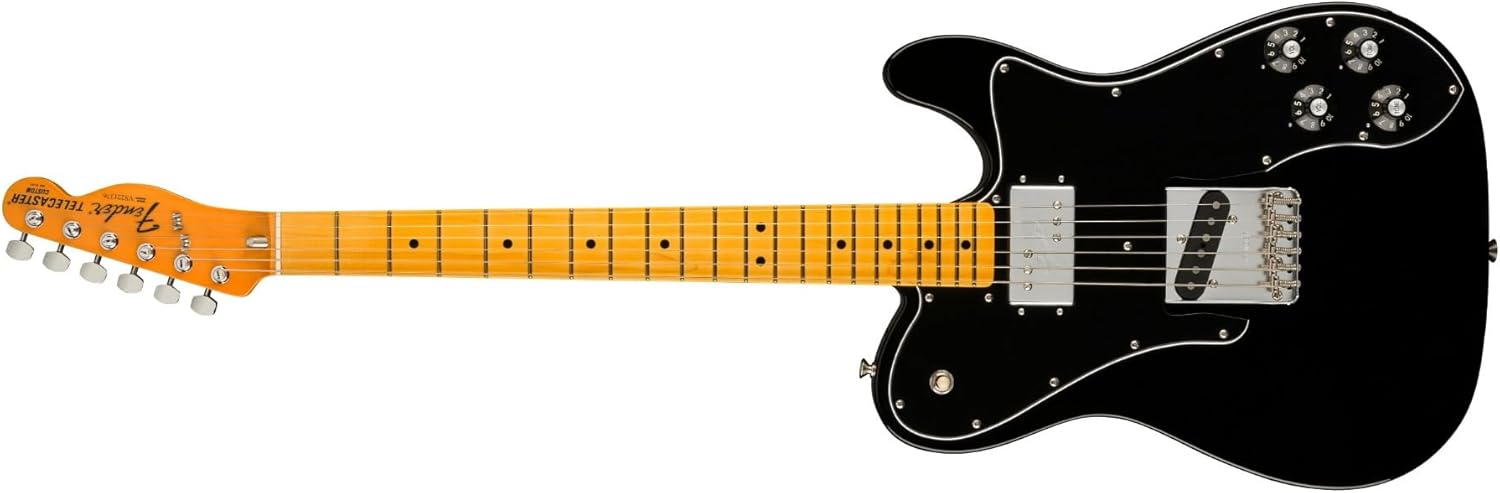 Fender American Vintage II 1977 Telecaster Custom Electric Guitar - Black