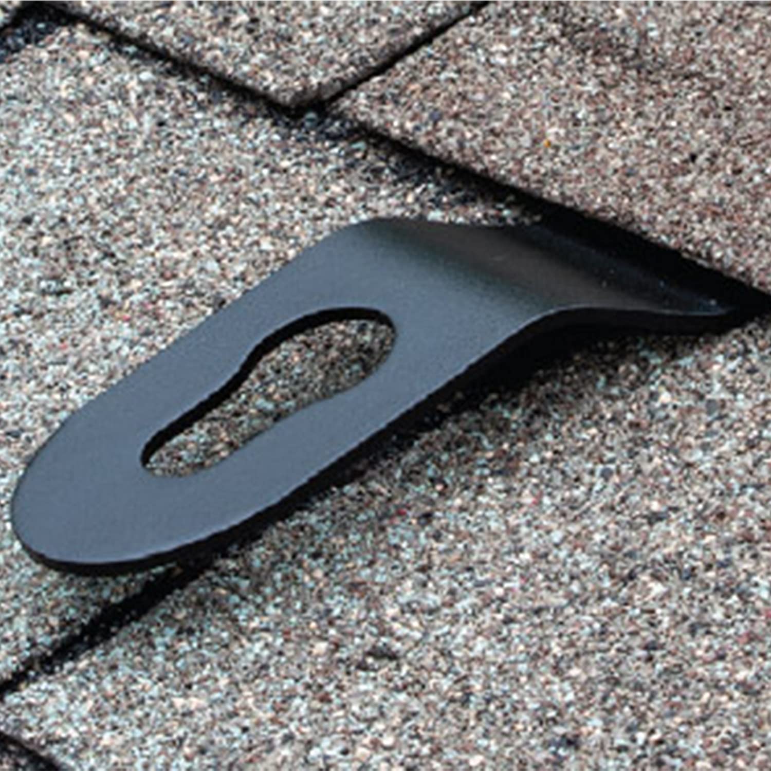 Tie Down 25-Pack Roofing Anchor Hitch Clip | Roof Anchor | Wood Anchor | Black | Use with Roofing Harness, Safety Harness, Safety Ropes for Fall Protection, and Other Fall Protection Accessories