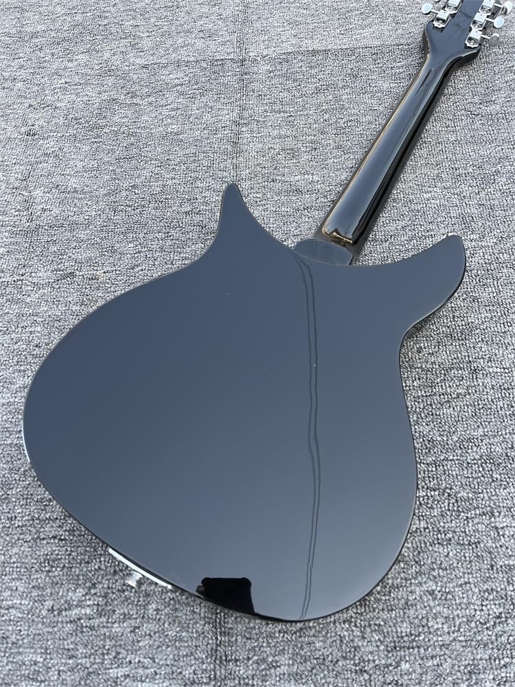 Custom 325 electric guitar 6-string electric guitar, Black paint 527-string pitch