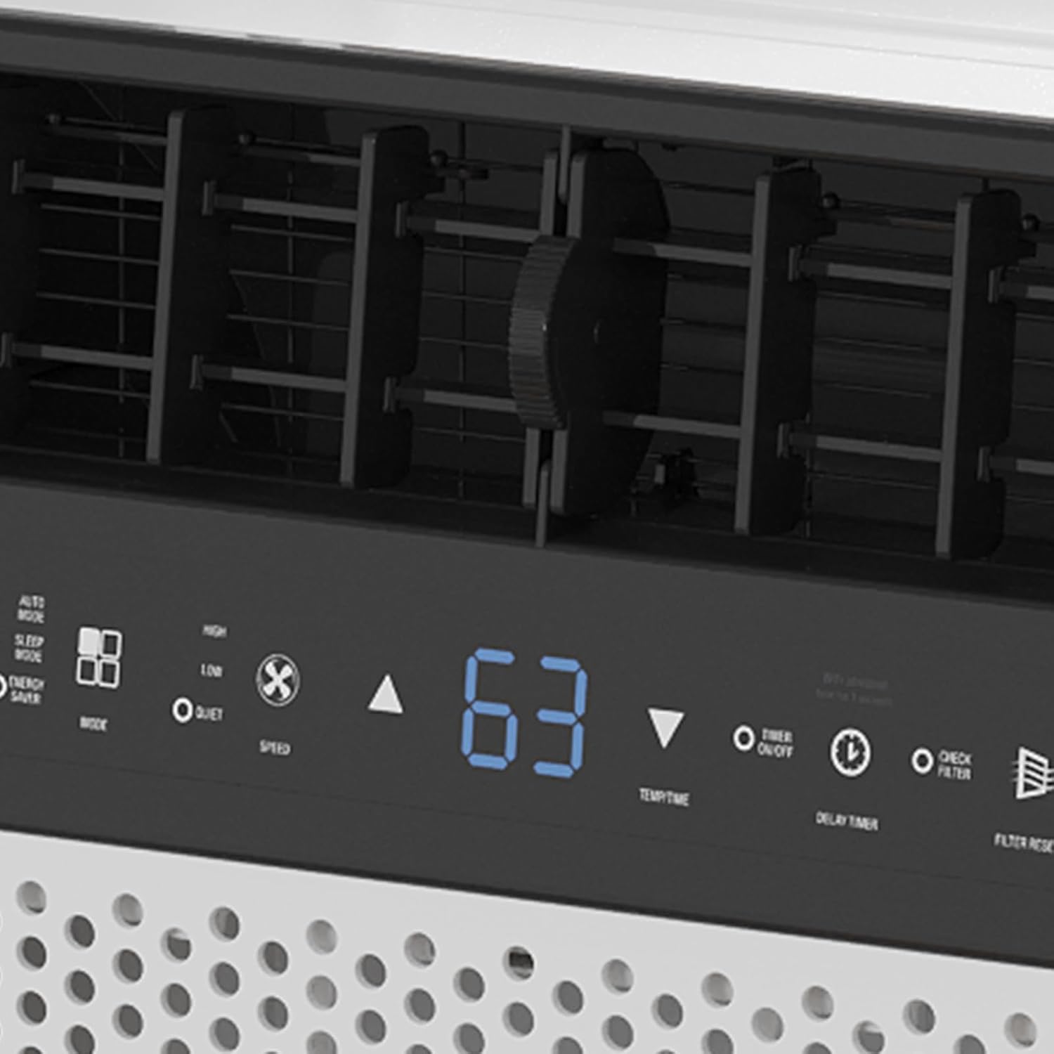 6000 BTU Window Air Conditioner U-Shaped, Window Ac Air Units U Shaped Cools Up to 250 Sq. Ft., Open Window Flexibility, 6 Modes, Sleep Mode, Ultra Quiet, Energy Efficient, Window AC for Home