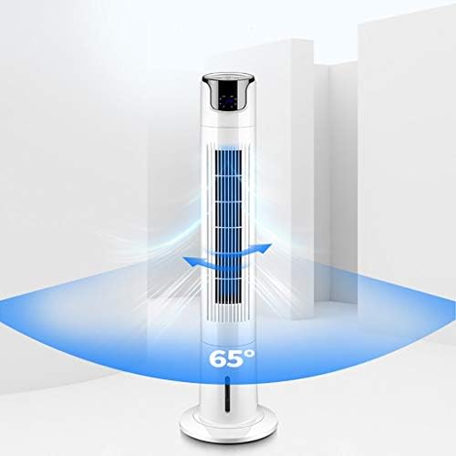 Portable Air Conditioner Fan Space Air Coolers Bladeless Portable Air Conditioning Unit Evaporative Cold Air Fan Single Cool LED Display Table Fan House Office Nightstand White