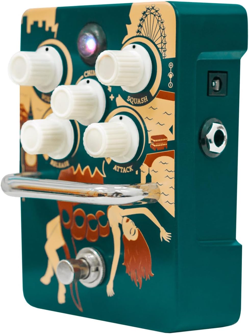 Orange Kongpressor Optical Class A Compressor Pedal