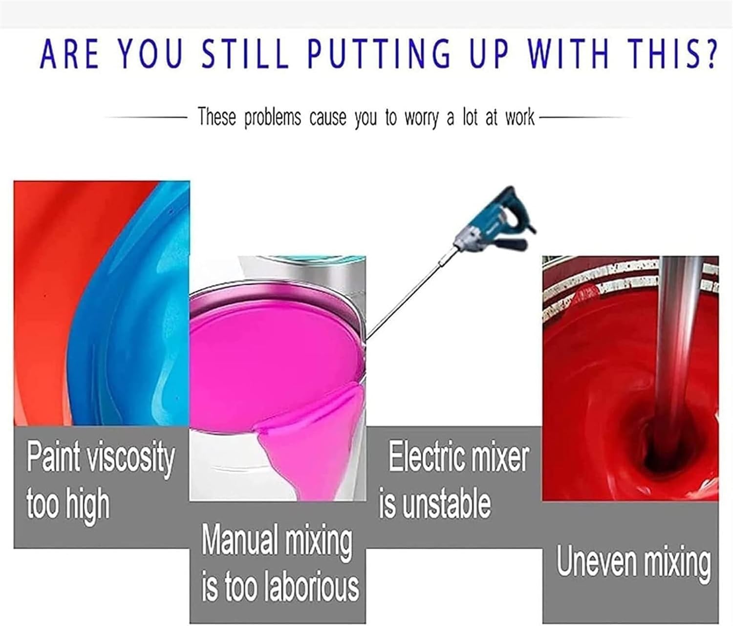 5 Gallon/20L Automatic Lift Paint Stirrer, Pneumatic Mixer, Desktop Vertical Air Agitator, Ink Mixing Machine for Mixing Feed, Plaster, Paint, Cement, Mortar etc