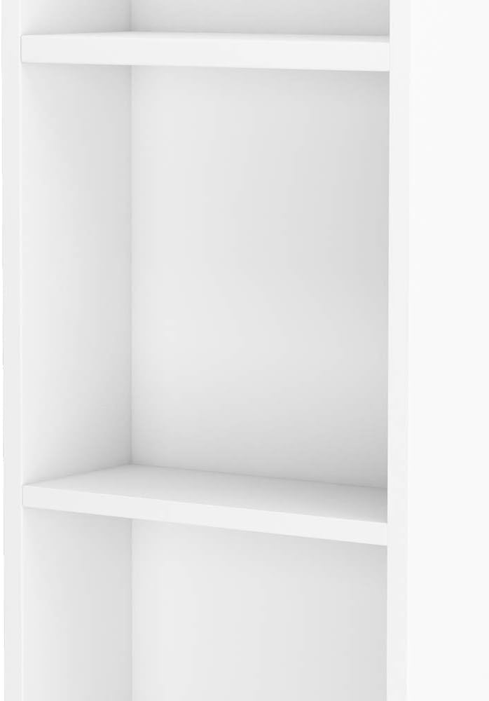 White Salon Cabinet, Beauty Salon Products, Tools Cabinet, Barber Salon Stations, Beauty Styling Equipment Organizer, Hair Salon Supply cabinet w/1 Storage Cabinet, Drawer & 3 Tier Shelf White