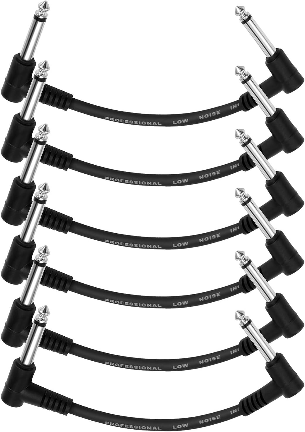 Donner Guitar Pedal Board Bundle 6 Inch Guitar Patch Cable