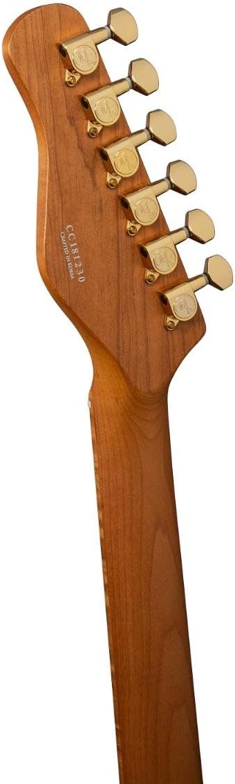 Michael Kelly Mod Shop 50 Duncan Electric Guitar Natural Burl