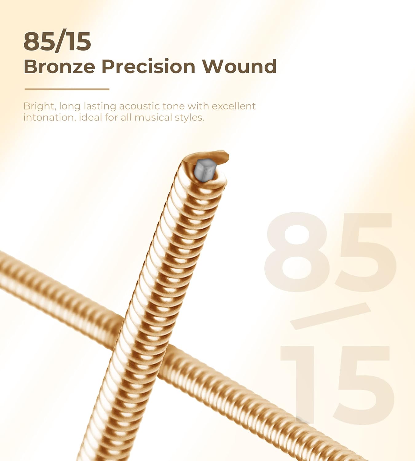 Vangoa 12 String Guitar, Twelve String Guitar Acoustic Electric Cutaway Guitarr Bundle with Strings Set