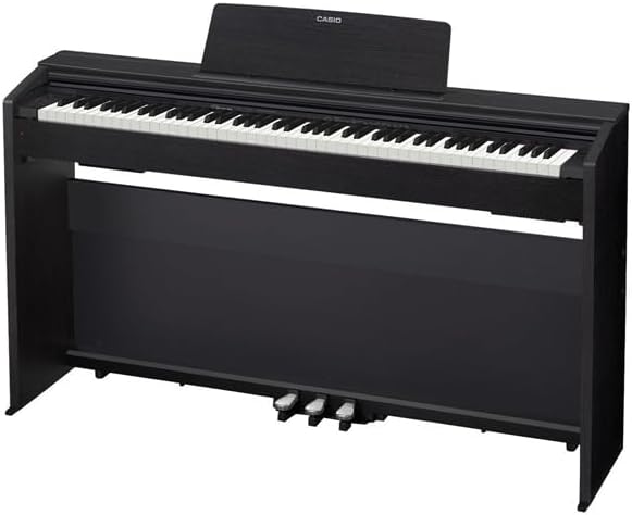 Casio Privia PX-870 – 88-Key Weighted Console Digital Piano | Tri-Sensor II Scaled Hammer Action Keys| Elegant Design | Powerful 40W 4-Speaker Sound, Concert Play, USB-MIDI