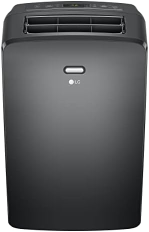 LG 8000 BTU (DOE) / (12000 ASHRAE) Portable Air Conditioners Cools 350 Sqft Easy Install & WiFi App Remote Eco-friendly, Quiet Small & Medium Room Air Conditioner AC Unit Home Gray LP0823GSSM