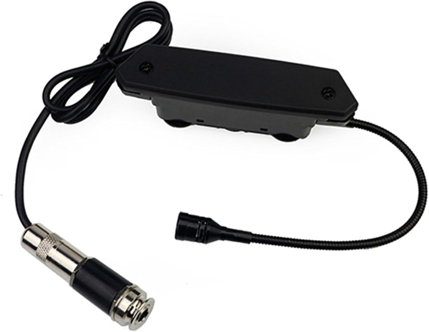 Preamp System Pickup Amplifier Speaker with Piezo Avoid Opening for 39-42 Inch Acoustic Bass Guitar Parts Pickup kit for Acoustic Guitar