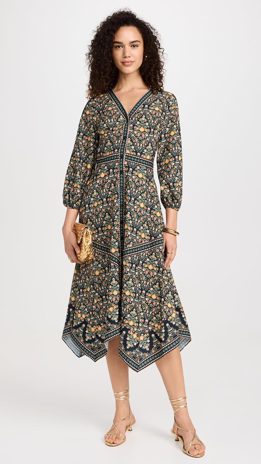 Shoshanna Women's Mulberry Floral Risa Dress