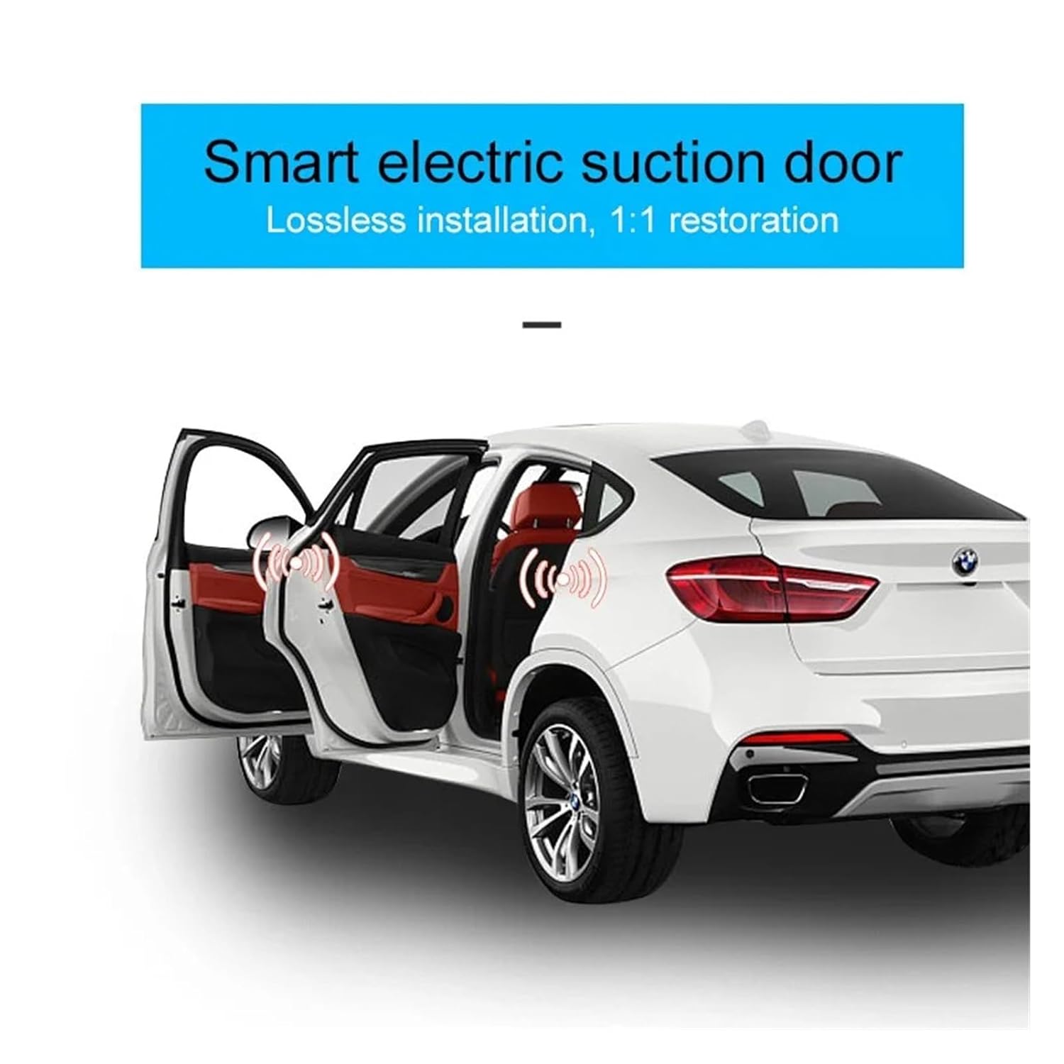 Car Accessories Anti-Pinch Electric Suction Doors for Door Lock Soft Close OEM Lock Vacuum Compatible for Polar Stone 01