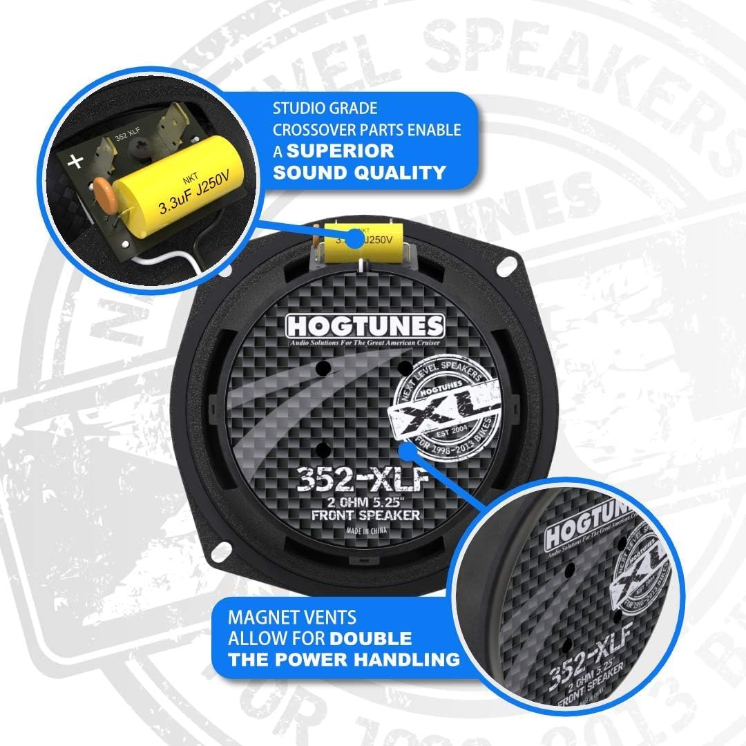 Hogtunes 352-XLF High Performance XL Series 5.25