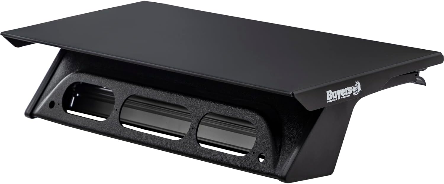 Buyers Products 8895155 Drill-Free Light Bar Cab Mount for Ford Maverick 2022+, Maverick Light Bar for Strobe & Warning Lights, Maverick Accessories