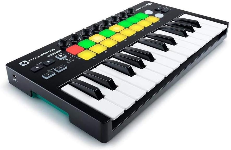 Novation Launchkey Mini 25-Note USB Keyboard Controller, MK2 Version