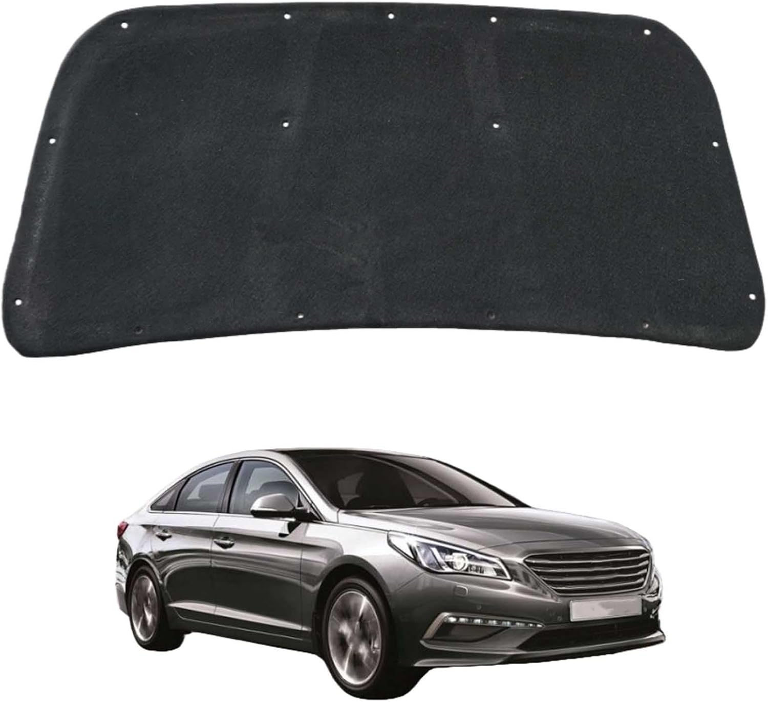 Car Front Hood Engine Sound Pad for Hyundai Sonata 2016-2025, Heat Insulation Cotton Mat Cover Soundproof Car Accessories