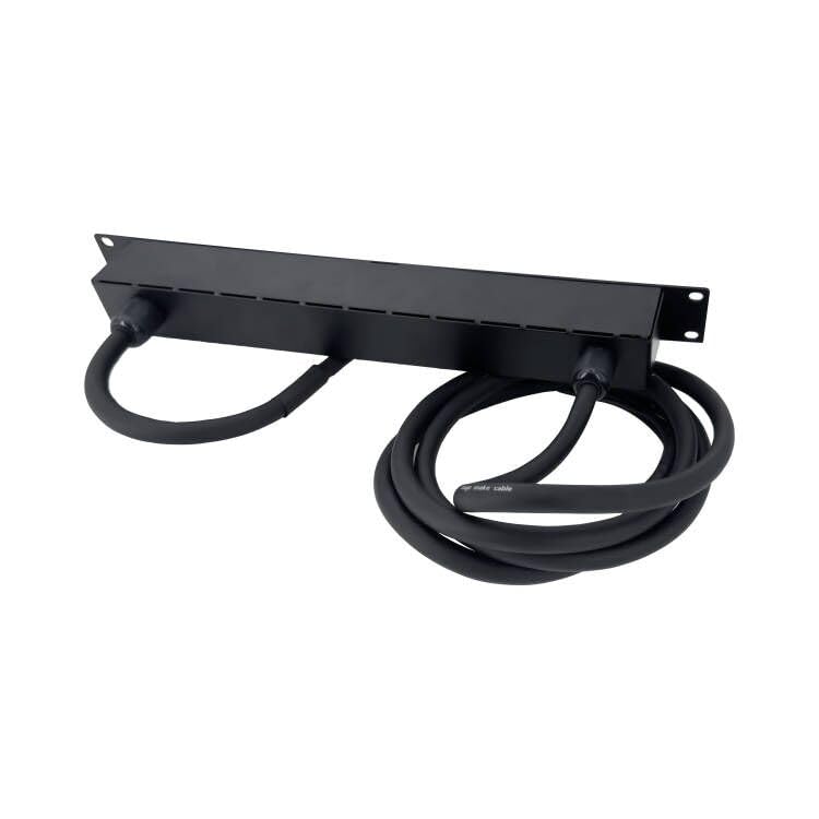 PRORECK Rack Mount TRS XLR Combo Splitter Snake Cable, Suitable for Live, Recording, Stage, Studio (3 Foot x 10 Foot - 8 Channel) PR-8-0310, 1U