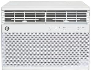 GE Window Air Conditioner 10,000 BTU for Rooms up to 450 sq ft., Wi-Fi Enabled, Energy-Efficient Cooling for Medium Rooms, Easy Install Kit, Control Using Remote or Smartphone App, White