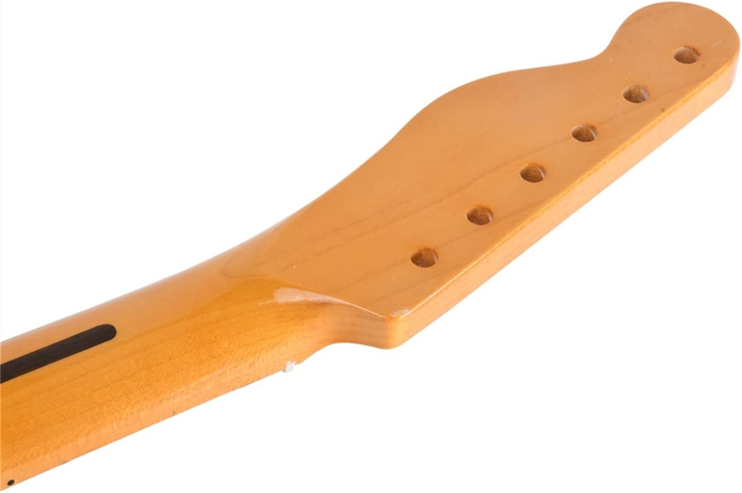 Yellow Guitar Accessories Parts 22 Frets Maple Electric Guitar Neck Maple Fretboard Unfinished Guitar Neck (Color : 21frets)