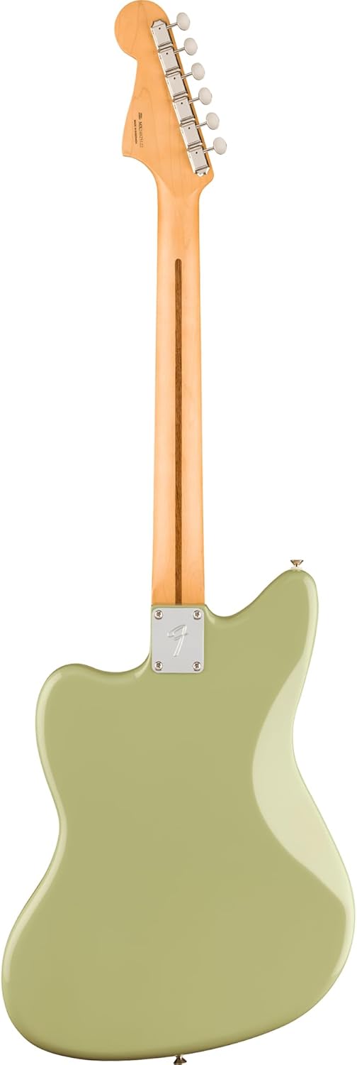 Fender Player II Jazzmaster - Birch Green Bundle with Gig Bag, Strap, Cable, 3-Pack Picks and Guitar Cleaning Kit