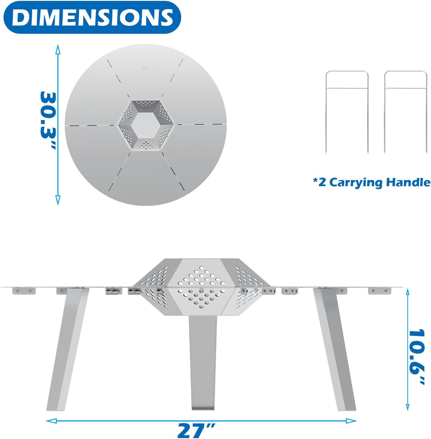 Heat Deflector for Solo Stove 27