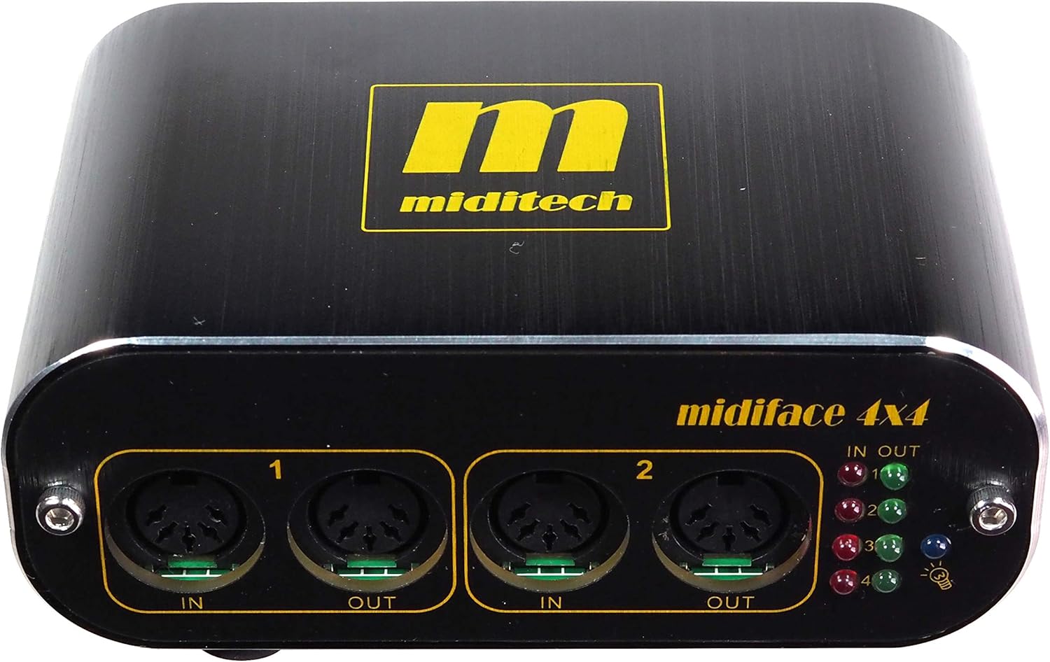 MIDITECH MIDIFACE4x4 4 Input 4 Output MIDI Interface