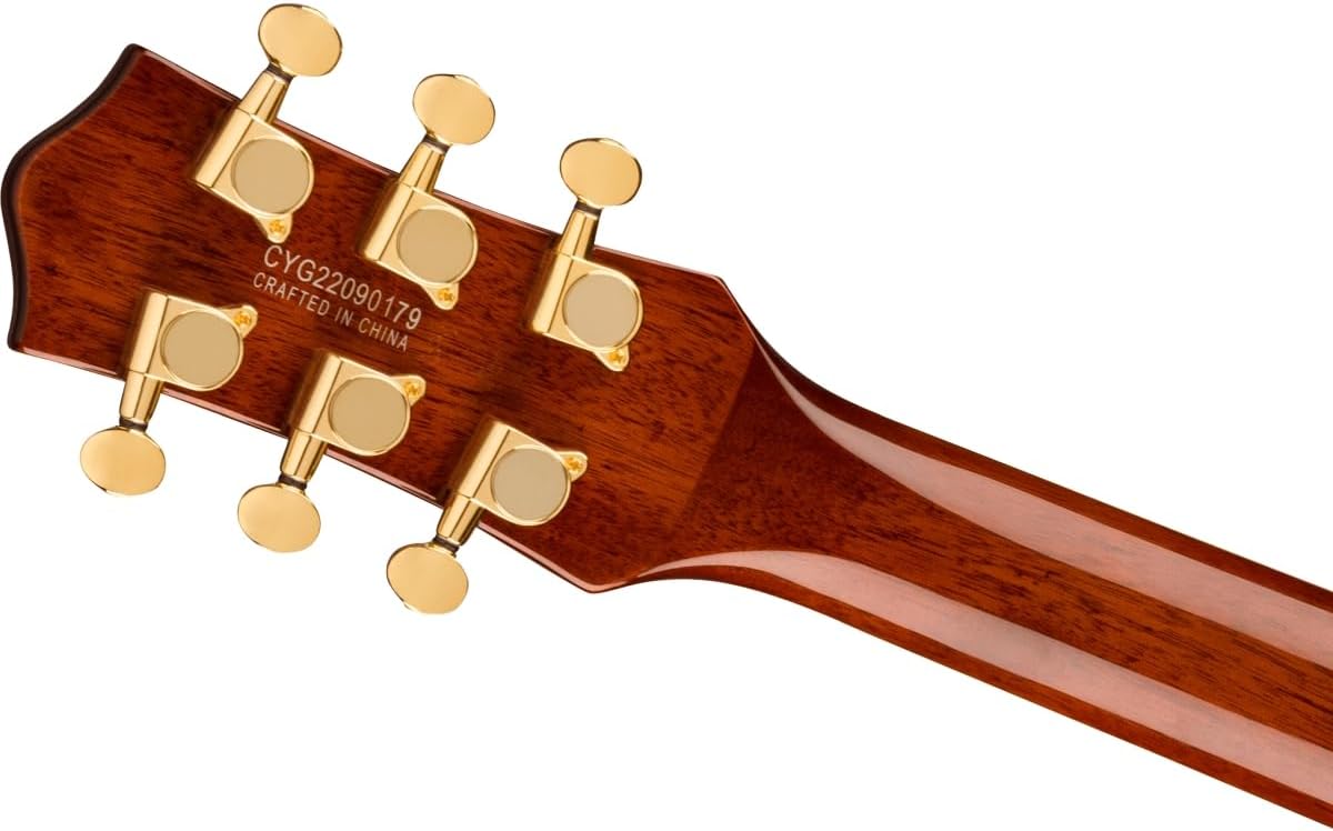 Gretsch Electromatic Pristine LTD Jet Single-Cut 6-String Right-Handed Electric Guitar with Bigsby Tailpiece (White Gold)