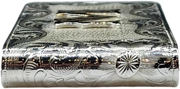 Montana Silversmiths Money Clip Engraved Letter M - Accessories Other