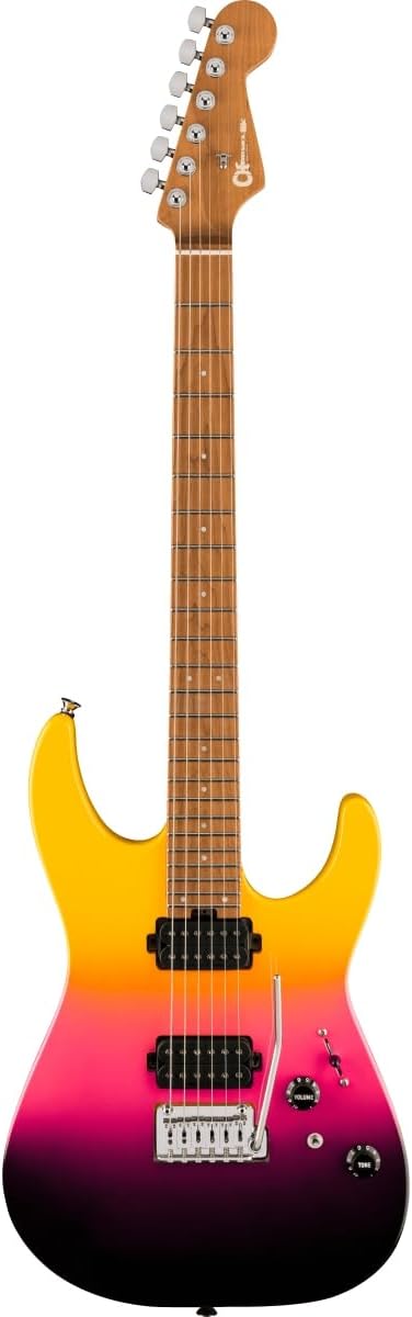 Charvel Pro-Mod DK24 HH 2PT CM Electric Guitar - Malibu Sunset