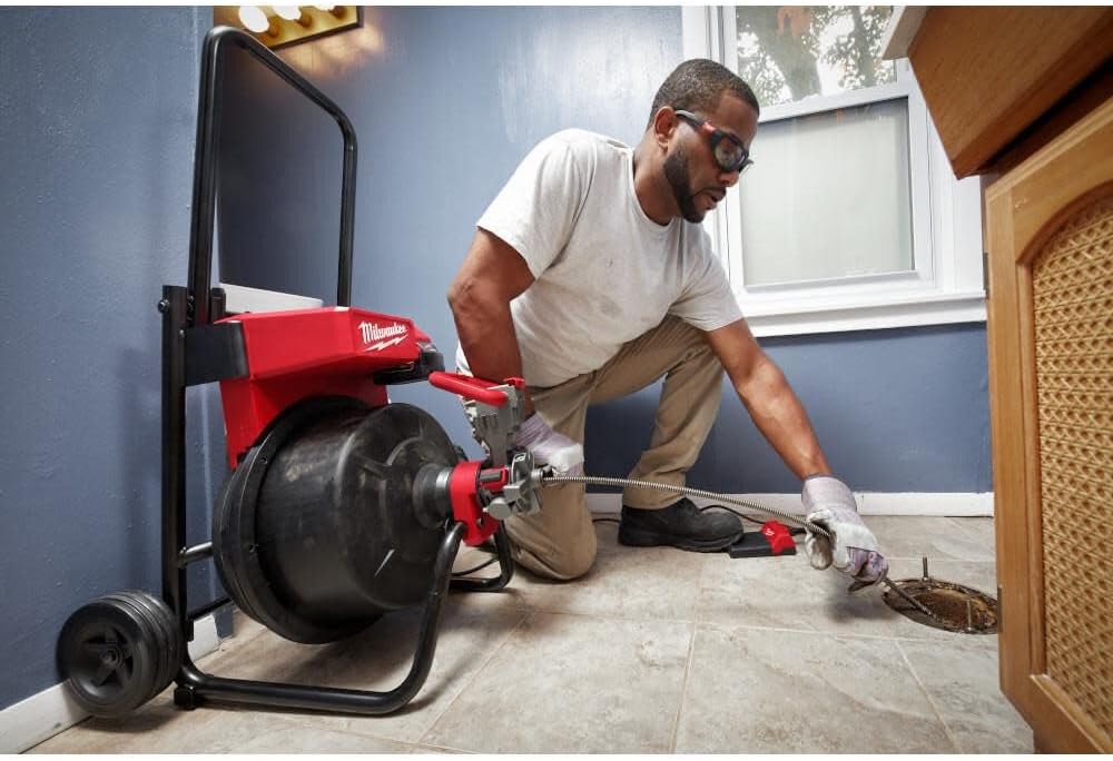 a For Milwaukee CABLE DRIVE Assembly for M18 Drum Machine + TPT Premium cart tecforeman