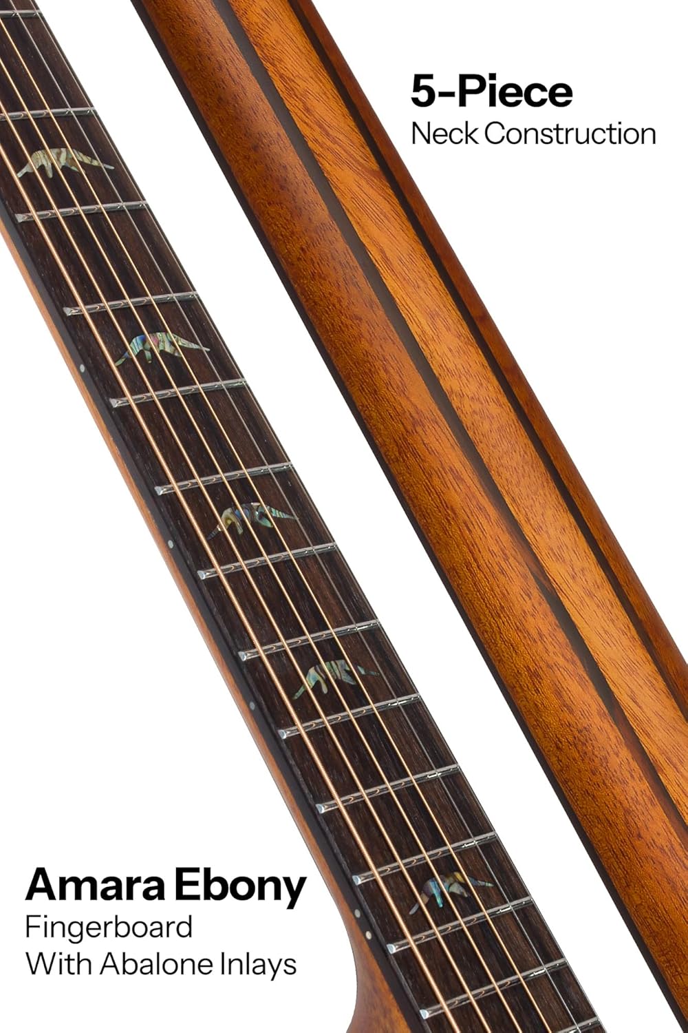 Bromo BAR 5CE All-Solid Cut-A-Way Acoustic/Electric Guitar