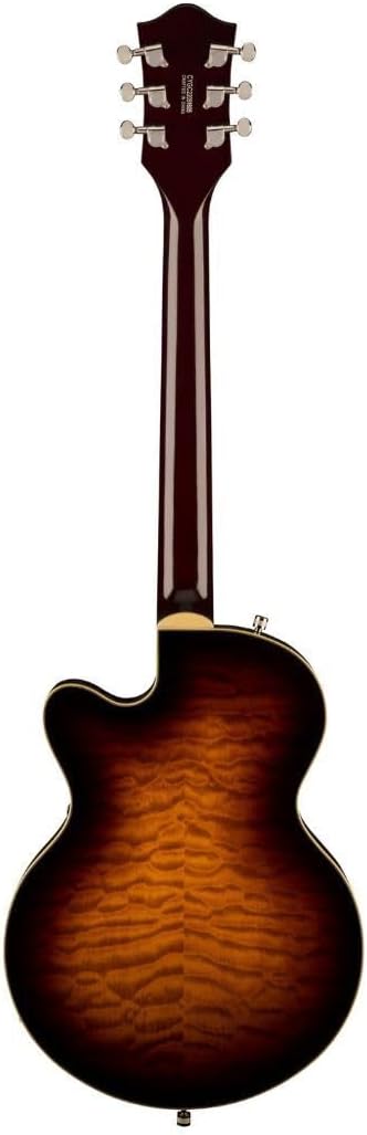 Gretsch G5655T-QM Electromatic Single-Cut 6-String Electric Guitar with Broad'Tron Humbucking Pickups (Right-Handed, Sweet Tea)