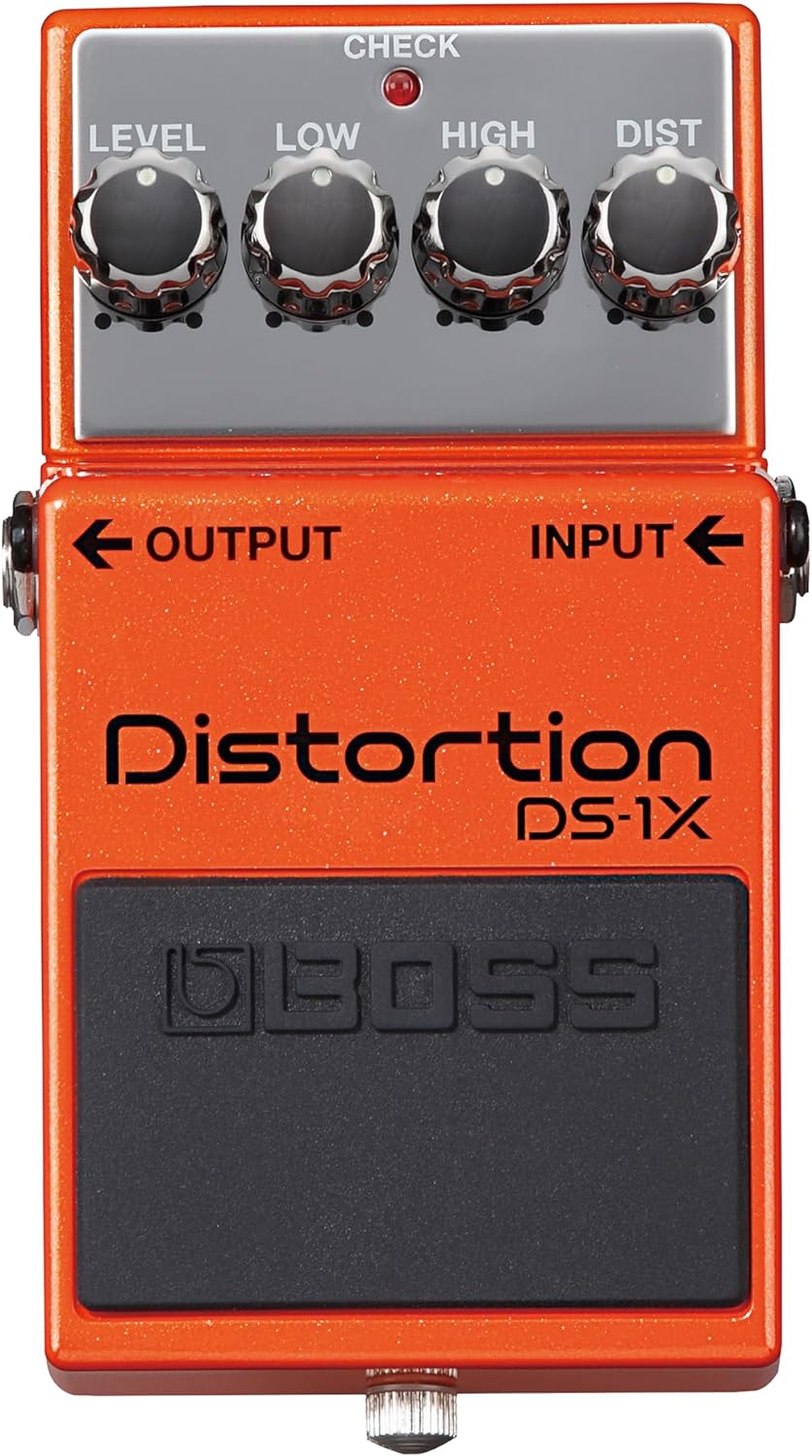 BOSS DS-1X Distortion | Advanced Guitar Effect Pedal Powered by MDP Technology | High-Def Distortion for Modern Players from Crunch to Mega-Gain | Powerful Real-Time Processing | 5-Year Warranty