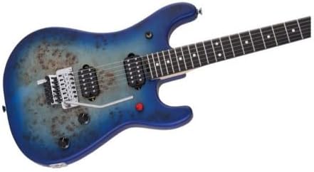 EVH 5150 Series Deluxe Poplar Burl Electric Guitar - Aqua Burst