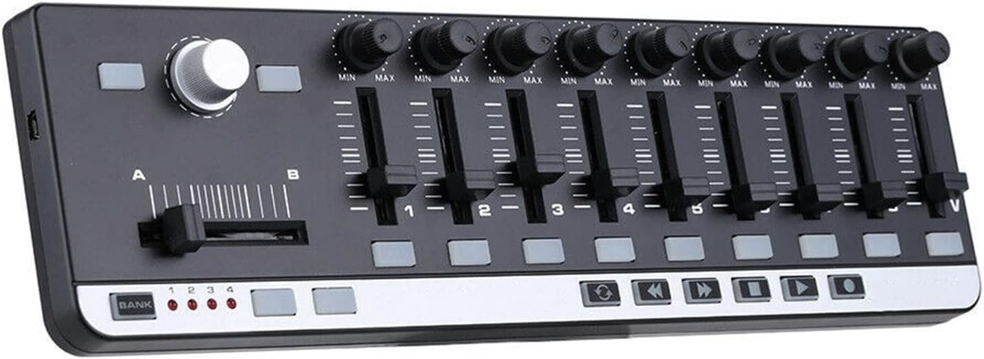 KESHUO Electric Keyboard 9 MIDI Control Groups Controller USB for Win 8 MIDI Controller
