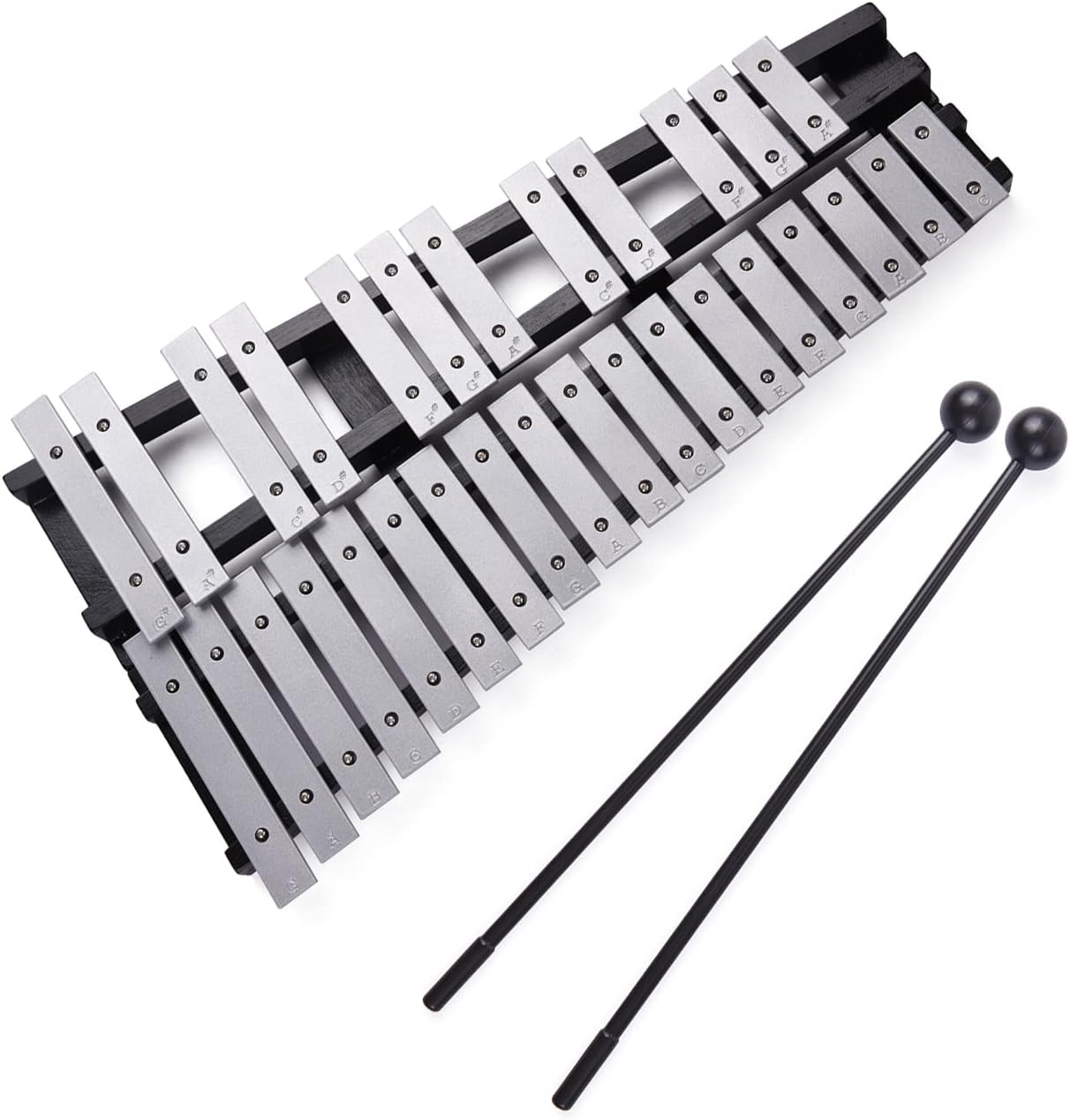 32 Keys Melodica Piano Musical Instrument And Foldable 30 Note Glockenspiel Xylophone